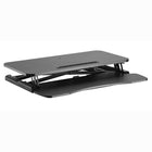 Ezywork 32" Wide Sit Stand Desk Converter 43B-Weight Capacity: 33 lbs