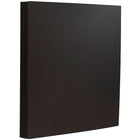 JAM Paper Matte Cardstock, 8.5" x 11", 130 lb. Smooth Black, 25 Pack (296731638)-Size: 8.5 x 11 inches