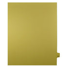 Mark Maker Legal Exhibit Index Tab Buff Single Tabs, 1/25th Cut, Letter Size, No Holes, Number 97, 25 Pack-Buff Single Tabs, 1/25th Cut
