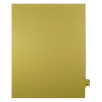 Mark Maker Legal Exhibit Index Tab Buff Single Tabs, 1/25th Cut, Letter Size, No Holes, Number 97, 25 Pack-Buff Single Tabs, 1/25th Cut