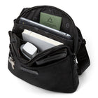Bugatti Reborn Collection Slim Crossbody Bag - Black (CBY2235BU-BLACK)-Long adjustable shoulder strap made of super silky material