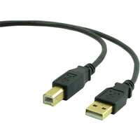 Staples 16' Pro Series A/B USB 2.0 Cable, Black-Connects USB 2.0 devices (such as printers) to a USB-ready PC, hub or other peripheral