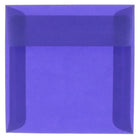 JAM Paper 6.5 x 6.5 Square Envelopes, Purple Translucent Vellum, 250 Pack (PACV527H)-Primary blue translucent envelope