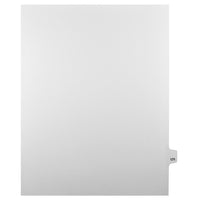 Mark Maker Legal Tabs - Letter Size - White - 1/25th cut - 25 tabs per package - 5 packages Pack - Number 171-White Single Tabs