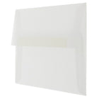 JAM Paper A2 Invitation Envelopes, 4.38 x 5.75, Clear Translucent Vellum, 1000 Pack (53794B)-Size: A2 (4-3/8" x 5-3/4")