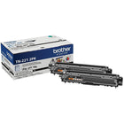 Brother TN221 Standard Yield Black Toner Cartridges - 2 Pack-Produces professional, rich, vivid black and white output