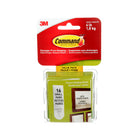 3M Command Picture Hanging Strips - White - 16 Pack-Holds strongly and removes cleanly without leaving nail holes or sticky residue