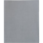 Merangue Twin Pocket Portfolio - Letter-Size - Grey-Holds up to 100 sheets of letter-size paper (50 per pocket)