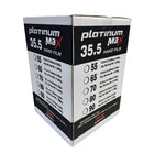 Malpack PlatinumMax Hand Wrap - 17.7" x 1476' - 55/90 Gauge - 4 Pack-55/90 gauge, clear