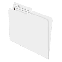 Pendaflex File Folder, Left Tab, Letter, 100 Pack-2" capacity fastener