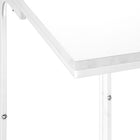 Monarch Specialties 3478 Accent Table - 25"H /White/White Metal-10