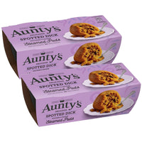 Aunty's Sultana & Raisin Pudding - 95g Per Pack - 2 Pack-Microwave in 30 seconds