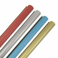 JAM Paper Assorted Gift Wrap - Kraft Wrapping Paper - 25 Sq. Ft Each - Bright Colours Assortment - 4 Rolls/Pack-Red, Silver, Gold, Blue: Colourful Wrapping Paper will make anyone excited to find out what’s inside
