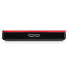 Seagate Backup Plus Slim STDR1000103 1TB USB 3.0 Portable Drive, Red-Dimensions: 113.5 x 76 x 12.1 mm