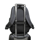 Samsonite Modern Utility Double Shot Backpack 15.6", Charcoal Heather-Fully-featured organizer with tricot-lined tablet pocket