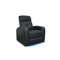 Valencia Verona Double Arm Theatre Chair-Genuine Top Grain 9000 Leather seating surfaces