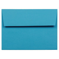 JAM Paper A6 Invitation Envelopes, 4.75 x 6.5, Brite Hue Blue Recycled, 1000 Pack (94523B)-Blue