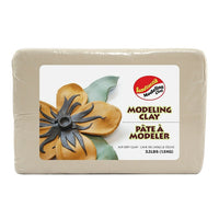 Sandtastik Air Dry Modeling Clay, 3.3 lb, White-Exceptional plasticity, versatility and ultra fine detail