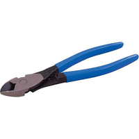 Gray Tools 8" Heavy Duty Side Cutting Pliers, With Vinyl Grips, 3/4" Jaw-Jaw length (inches): 3/4"