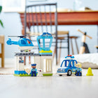 LEGO DUPLO Rescue Police Station & Helicopter Building Toy - 40 Pieces-6