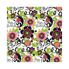 Millbrook Studios Birthday Roll Wrap 10 Pack (60036), Floral Hbd, 10 Pack (60036)-Floral Hbd