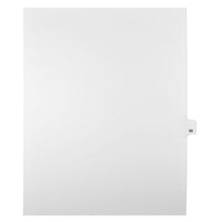 Mark Maker Legal Exhibit Index Tab White Single Tabs, 1/25th Cut, Letter Size, No Holes, Number 65, 25 Pack-White Single Tabs, 1/25th Cut