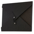 JAM Paper Kraft Chipboard Portfolio, Button and String Tie Closure, Medium, 9.5 x 12 x 0.25, Black Kraft, 2 Pack (2011 202g)-Dimensions: 9-1/2" x 12" x 1/4" medium