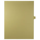 Mark Maker Legal Exhibit Index Tab Buff Single Tabs, 1/15th Cut, Letter Size, No Holes, Number 97, 25 Pack-Buff Single Tabs, 1/15th Cut