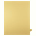 Mark Maker Legal Tabs - Letter Size - Buff - 1/15th cut - 25 tabs per package - 5 packages Pack - Number 74-Buff SingleTabs