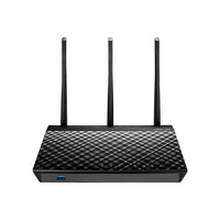 ASUS RT-AC66U B1 AC1750 Dual Band Gigabit WiFi Router with Adaptive QoS and Parental Control-Transfer rate up to 1750 Mbps