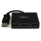 StarTech Mst Hub, Displayport to 3X Displayport-Maximize your productivity by connecting up to three independent displays to your computer using the MST Hub