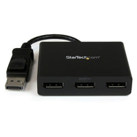 StarTech Mst Hub, Displayport to 3X Displayport-Maximize your productivity by connecting up to three independent displays to your computer using the MST Hub