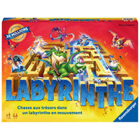 Ravensburger Labyrinthe (French Edition)-On the occasion of its 35th anniversary, Labyrinthe is releasing a new edition, with new characters, new treasures and magnificent figurines
