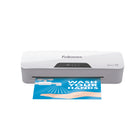 Fellowes 9.5” Laminator Value Bundle with 200 Letter 3 Mil Pouches-Rapid 1-minute warm-up with InstaHeat Technology