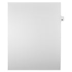 Mark Maker Legal Tabs - Letter Size - White - 1/25th cut - 25 tabs per package - 5 packages Pack - Number 56-White Single Tabs