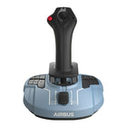Thrustmaster TCA Officer Pack Airbus Edition-Sidestick and throttle quadrant inspired by the flight controls found on iconic Airbus airliners, officially licensed by Airbus.