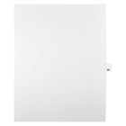Mark Maker Legal Exhibit Index Tab White Single Tabs, 1/25th Cut, Letter Size, No Holes, Number 89, 25 Pack-White Single Tabs, 1/25th Cut