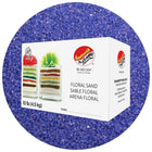 Sandtastik Floral Coloured Sand, 10 lb (4.5 kg) Box, Blue Danube-Coarse grain with natural sparkle throughout