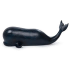 Truu Design Whale Figurine, 22 inches, Navy Blue-Great decorative piece to any garden, home, and cottage