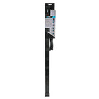 GO ON 9-Outlet Metal Power Bar - 6ft - Black-600 Joules surge protection