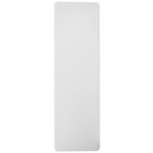 Flash Furniture 30"W x 96"L Granite White Plastic Folding Table-661 lb. Static Load Capacity