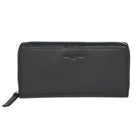 Club Rochelier Zip Around Clutch with Tab Wallet - Black-Black - Leather