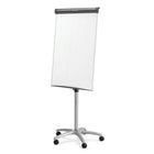 Prestige 2 Total Erase Magnetic Whiteboard Easels - 3' x 2'-Sheets are charged with static electricity so that it sticks walls or other flat surfaces with no adhesive.