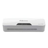 Fellowes Halo 95 Laminator with Pouch Starter Kit (5753001)-Rapid 1-minute warm-up with InstaHeat Technology.