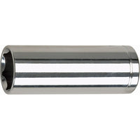 Aurora Tools 1/4" Drive Accessories -6-Point Metric Deep Length Sockets - 5 Pack-Drive Size 1/4"