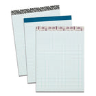 Staples Single Fashion Writing Pad - 8-1/2" x 11-3/4" - Quad-Ruled - 50 Sheets - Assorted Colours-Assorted colour fashion headtapes