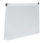 JAM Paper Plastic Envelopes with Zip Closure, Booklet, 4.5 x 6.5, Clear Poly, 12 Pack (473Z1CL)-Size: 4-1/2" x 6-1/2"