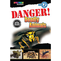 eBook: Spectrum 704334-EB Danger! Deadly Animals - Grade K - 1-You will receive two emails: one confirming your entire order, and one with a "Download Software" buttonYou can download immediately or return to your email to download later