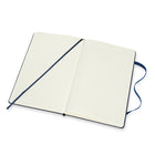 Moleskine Notebook - Large - Ruled/Plain - Hard Cover - 5" x 8.25" - Sapphire Blue-Dimensions: 5.25" x 8.25"