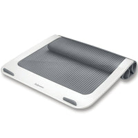 Fellowes I-Spire Series Laptop Lapdesk (9381201)-Built-in channel design helps keep laptop cool